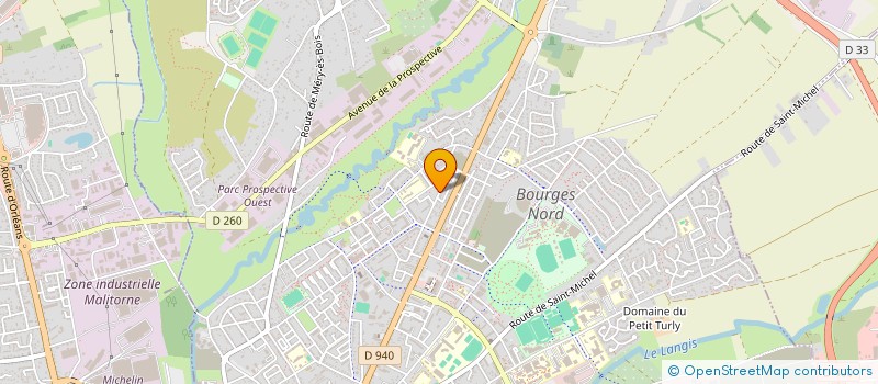 localisation de l'entreprise MONSIEUR DRISS EL ATALATI  BOURGES