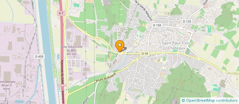 localisation de l'entreprise MONSIEUR DRISS EL BOUALAYE  SAINT-PAUL-TROIS-CHATEAUX