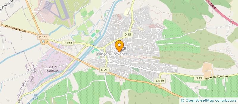 localisation de l'entreprise MONSIEUR DRISS EL BOUNABI  LANCON-PROVENCE