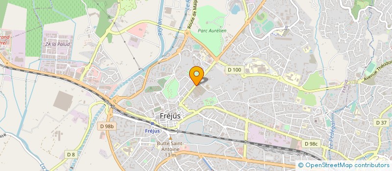 localisation de l'entreprise MONSIEUR DRISS EL HAMDAOUI à FREJUS