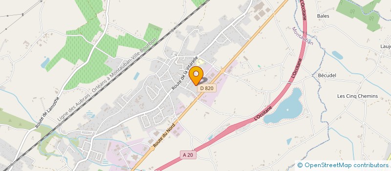 localisation de l'entreprise MONSIEUR DRISS EL KABBALI  MONTAUBAN