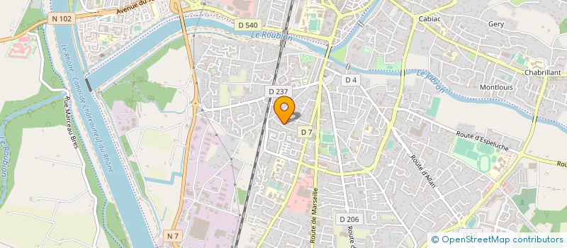 localisation de l'entreprise MONSIEUR DRISS EL KADARI à MONTELIMAR