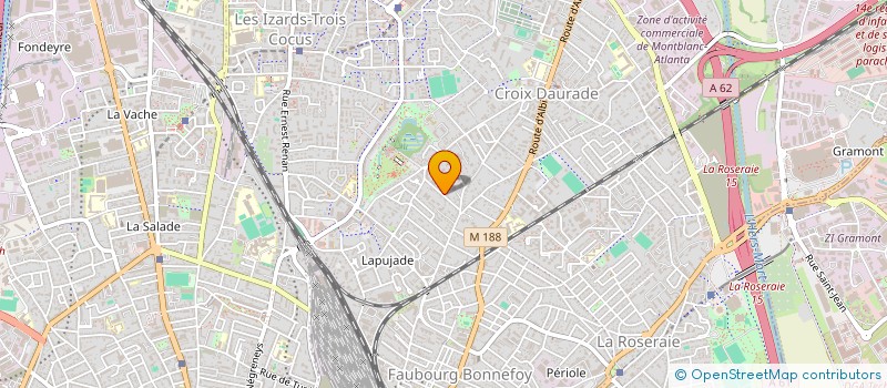 localisation de l'entreprise MONSIEUR DRISS EL KHADIR à TOULOUSE