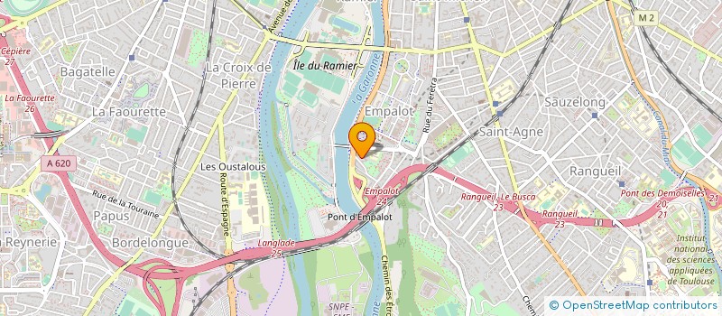 localisation de l'entreprise MONSIEUR DRISS EL KHALLOUKI à TOULOUSE