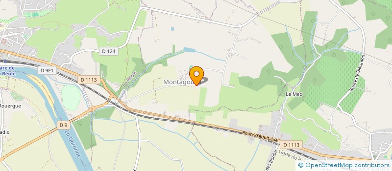 localisation de l'entreprise MONSIEUR DRISS EL MENOUAR  MONTAGOUDIN