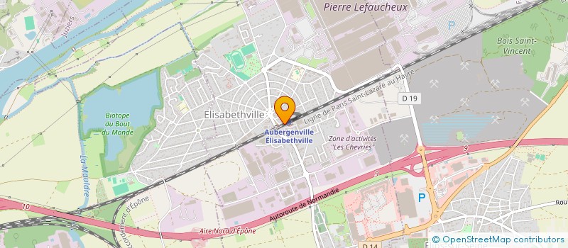 localisation de l'entreprise MONSIEUR DRISS EL MOUDDEN  AUBERGENVILLE