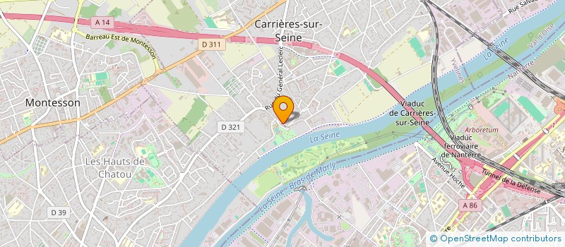 localisation de l'entreprise MONSIEUR DRISS EL MOUDEN à CARRIERES-SUR-SEINE