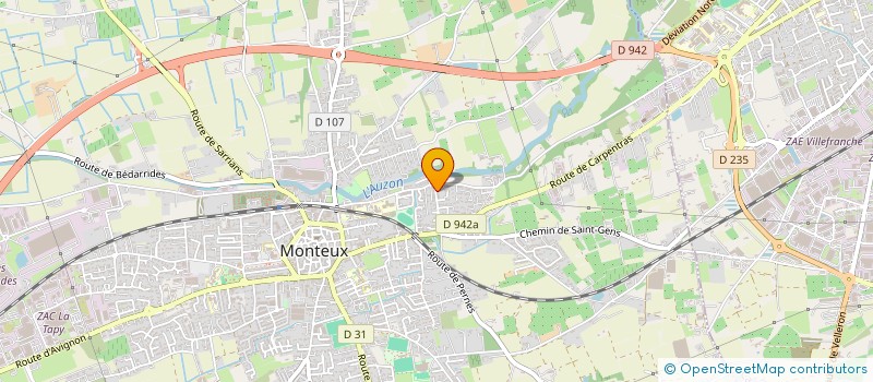 localisation de l'entreprise MONSIEUR DRISS EL MOULOUDI à MONTEUX