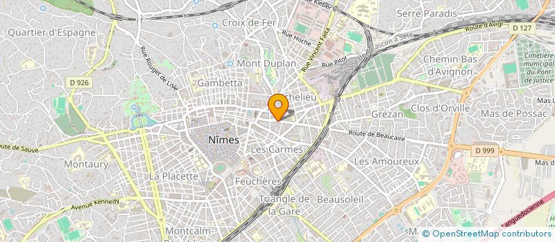 localisation de l'entreprise MONSIEUR DRISS EL OULIDY  NIMES