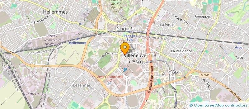 localisation de l'entreprise MONSIEUR DRISS EN-NAJI à VILLENEUVE-D'ASCQ