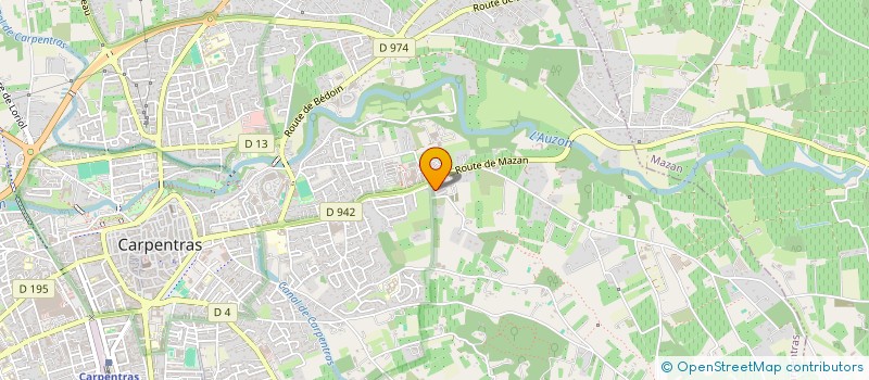 localisation de l'entreprise MONSIEUR DRISS ES SLIMANI à CARPENTRAS