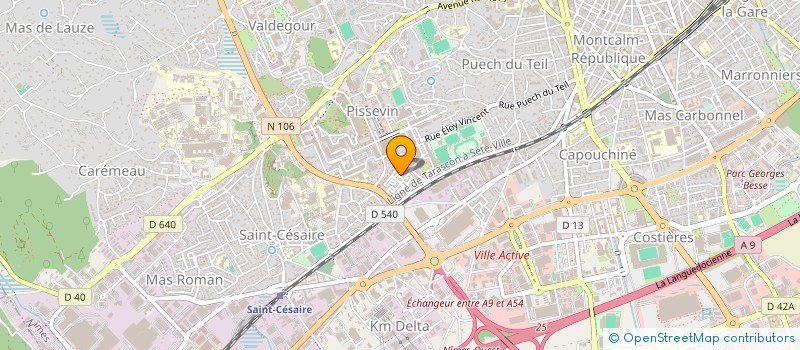 localisation de l'entreprise MONSIEUR DRISS ESSIFER  NIMES