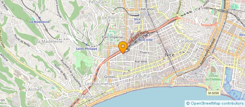 localisation de l'entreprise MONSIEUR DRISS EZZAID à NICE