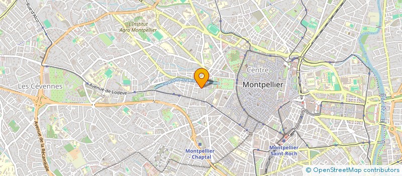 localisation de l'entreprise MONSIEUR DRISS EZZINE DE BLAS à MONTPELLIER