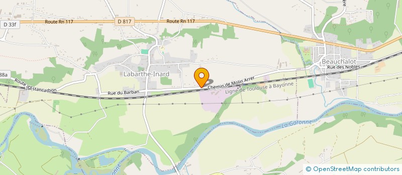 localisation de l'entreprise MONSIEUR DRISS FAKRI  LABARTHE-INARD