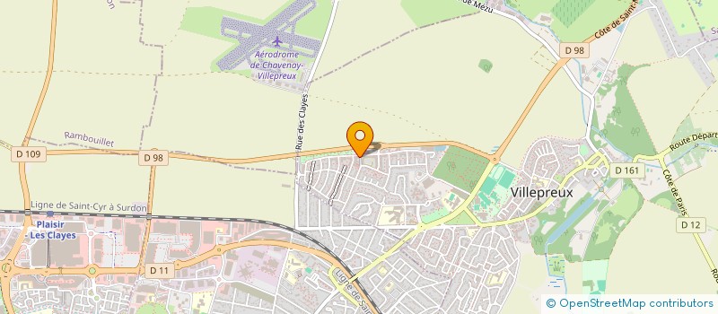 localisation de l'entreprise MONSIEUR DRISS FASSI  VILLEPREUX