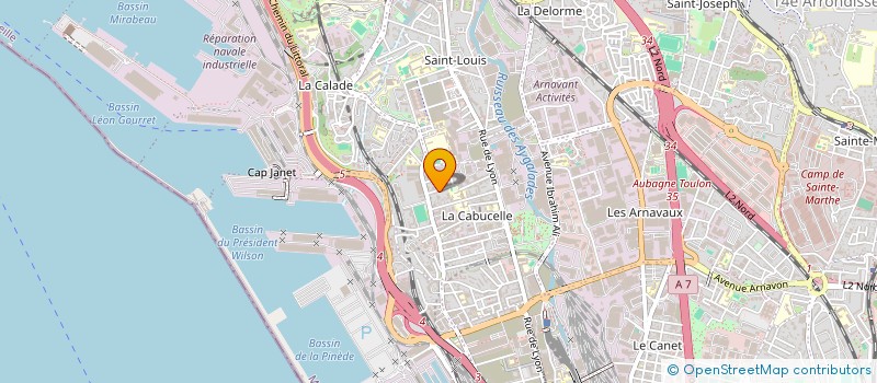 localisation de l'entreprise MONSIEUR DRISS FETIMI à MARSEILLE