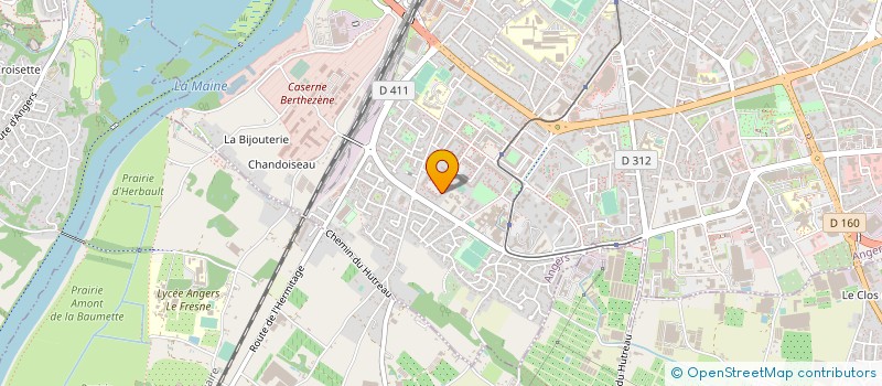 localisation de l'entreprise MONSIEUR DRISS GRADI  ANGERS