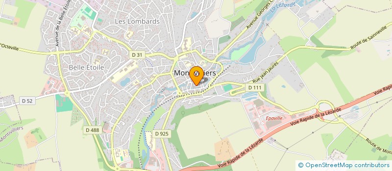 localisation de l'entreprise MONSIEUR DRISS GUENNI  MONTIVILLIERS