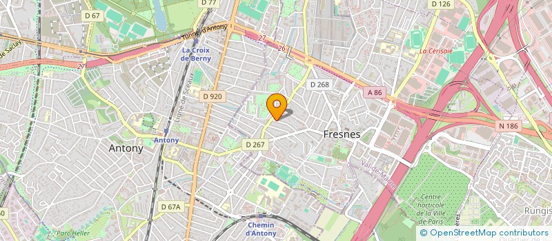 localisation de l'entreprise MONSIEUR DRISS HADIGUI à FRESNES
