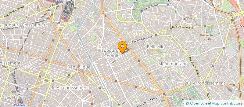 localisation de l'entreprise MONSIEUR DRISS HAMRACHE  PARIS