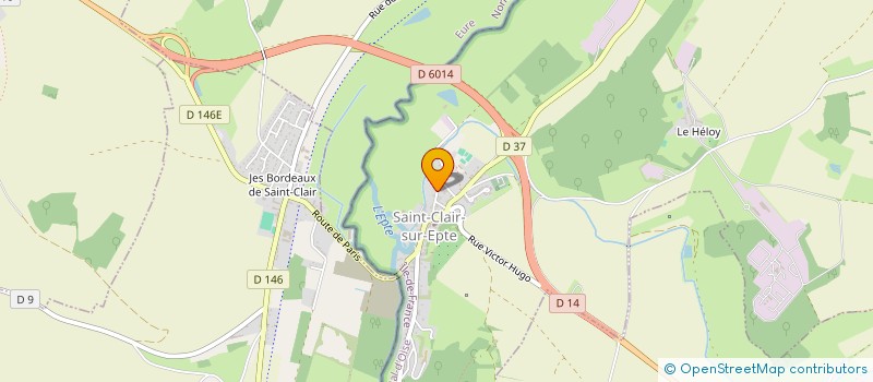 localisation de l'entreprise MONSIEUR DRISS HDACHI  SAINT-CLAIR-SUR-EPTE