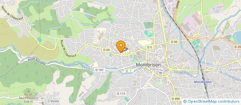 localisation de l'entreprise MONSIEUR DRISS HICHCHOU à MONTBRISON