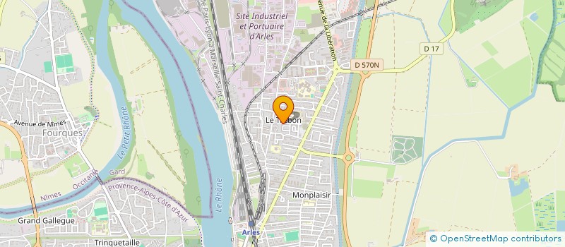 localisation de l'entreprise MONSIEUR DRISS HSSINATE  ARLES