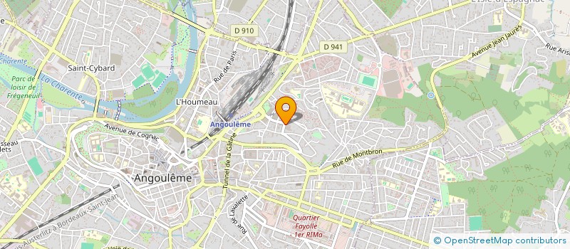 localisation de l'entreprise MONSIEUR DRISS KARTITA à ANGOULEME