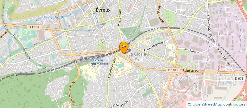 localisation de l'entreprise MONSIEUR DRISS KEMICHA  EVREUX