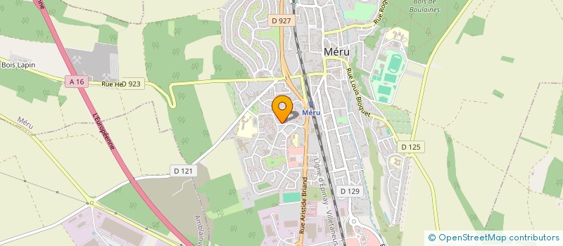 localisation de l'entreprise MONSIEUR DRISS KHALDI  MERU