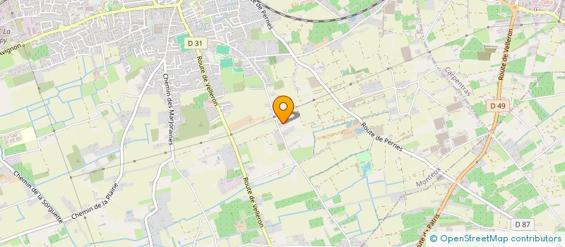 localisation de l'entreprise MONSIEUR DRISS KHAMA  MONTEUX