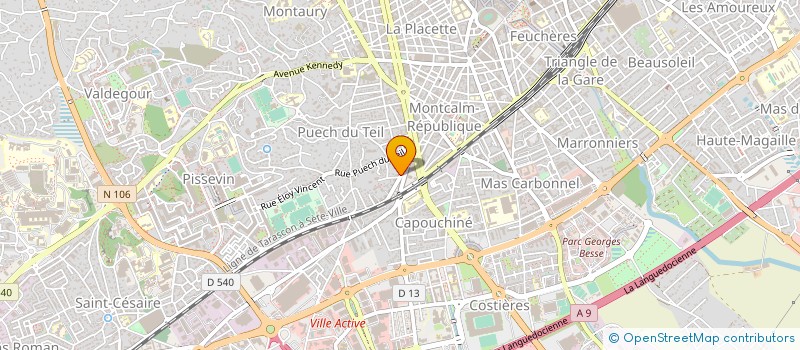 localisation de l'entreprise MONSIEUR DRISS KRAOUCH à NIMES