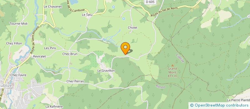 localisation de l'entreprise MONSIEUR DRISS LITIM  CUBLIZE