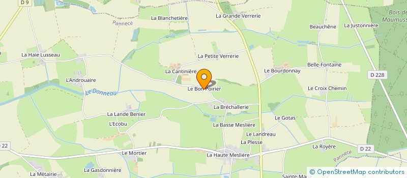 localisation de l'entreprise MONSIEUR DRISS MORCEL  PANNECE