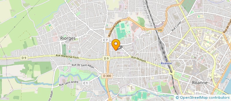 localisation de l'entreprise MONSIEUR DRISS MOUISSI à RIORGES