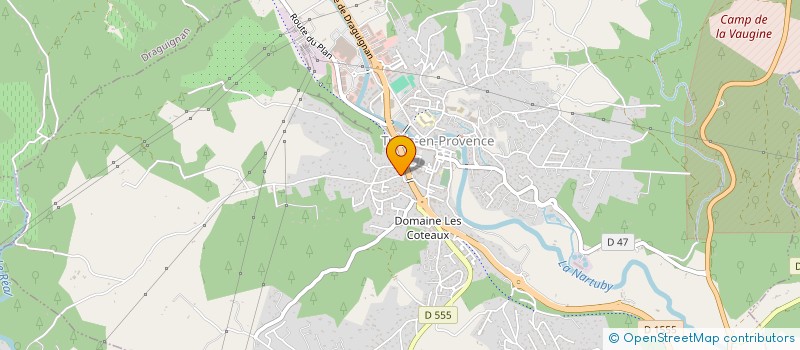 localisation de l'entreprise MONSIEUR DRISS MOUSSAOUI à TRANS-EN-PROVENCE