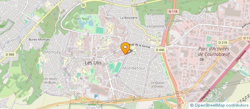 localisation de l'entreprise MONSIEUR DRISS NEMIE à LES ULIS