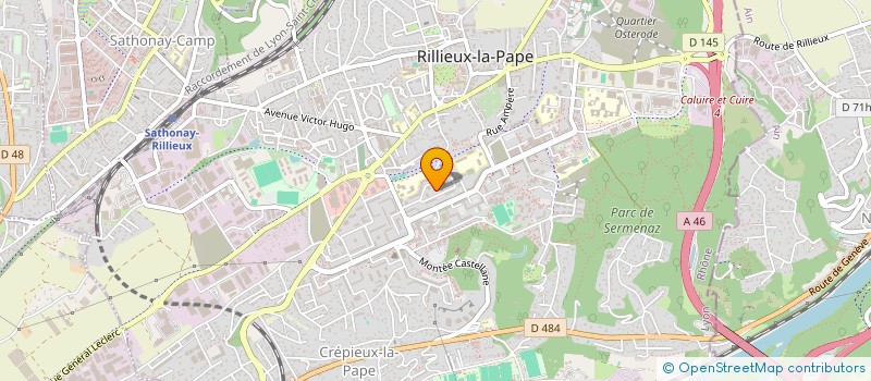 localisation de l'entreprise MONSIEUR DRISS NOUIR  RILLIEUX-LA-PAPE