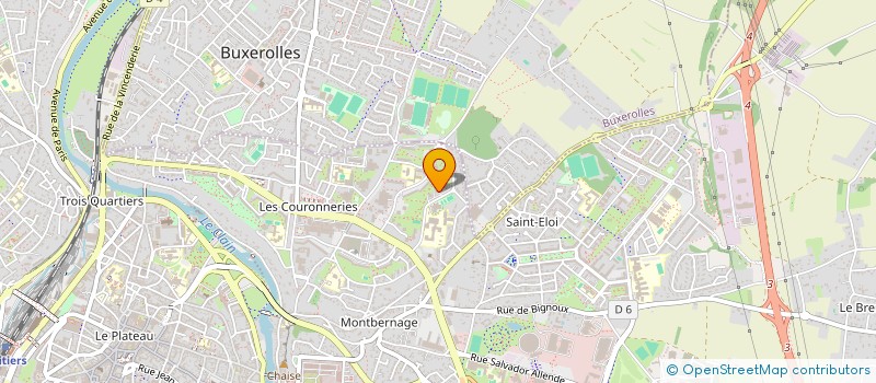localisation de l'entreprise MONSIEUR DRISS-OAKKA KERMOUCHE à POITIERS