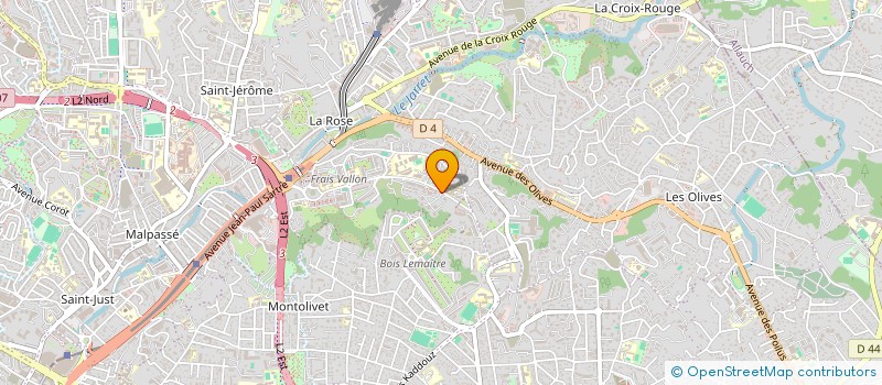 localisation de l'entreprise MONSIEUR DRISS OMOURI à MARSEILLE