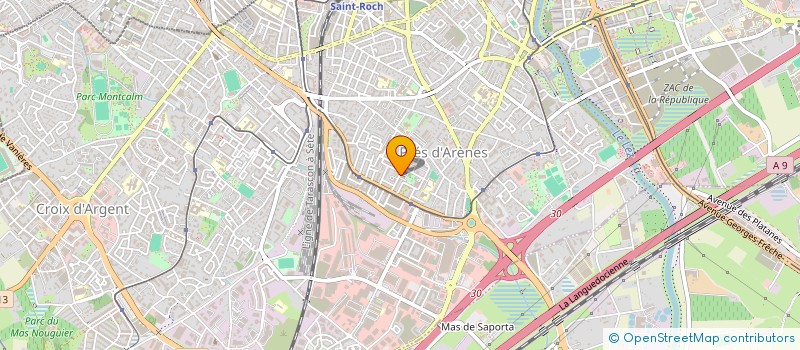localisation de l'entreprise MONSIEUR DRISS OUAJDOUNI à MONTPELLIER