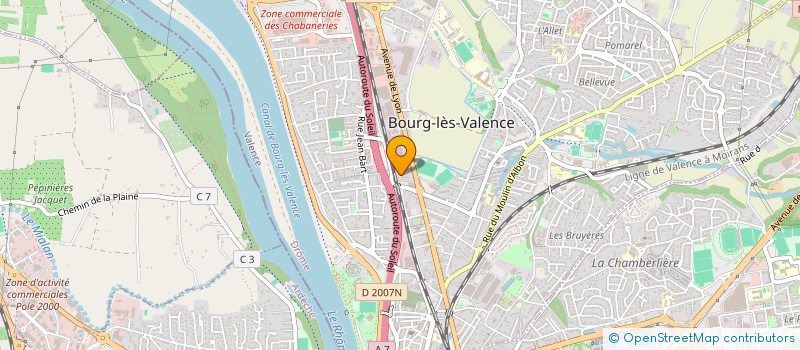 localisation de l'entreprise MONSIEUR DRISS OUASLI à BOURG-LES-VALENCE