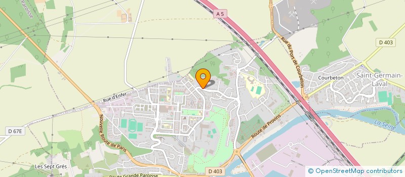 localisation de l'entreprise MONSIEUR DRISS OUMOUSSA  MONTEREAU-FAULT-YONNE