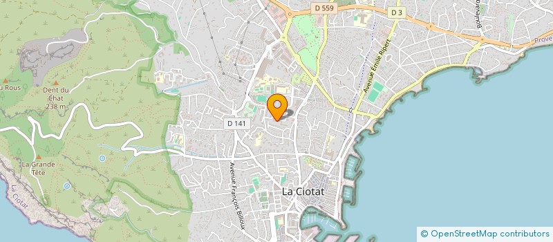 localisation de l'entreprise MONSIEUR DRISS OUTALEB à LA CIOTAT
