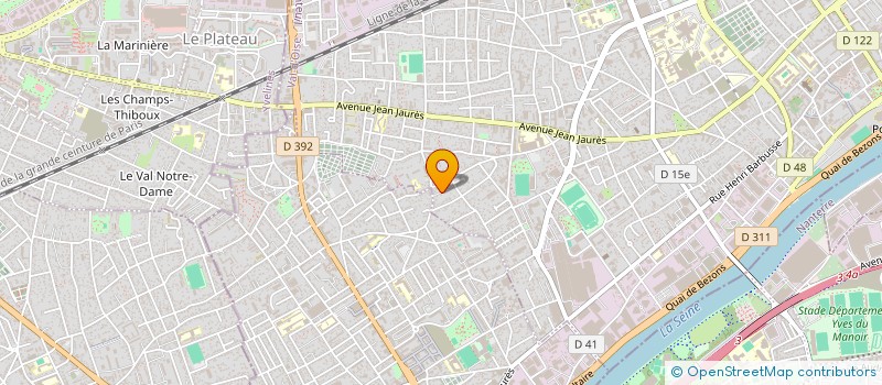 localisation de l'entreprise MONSIEUR DRISS PICOTE  ARGENTEUIL