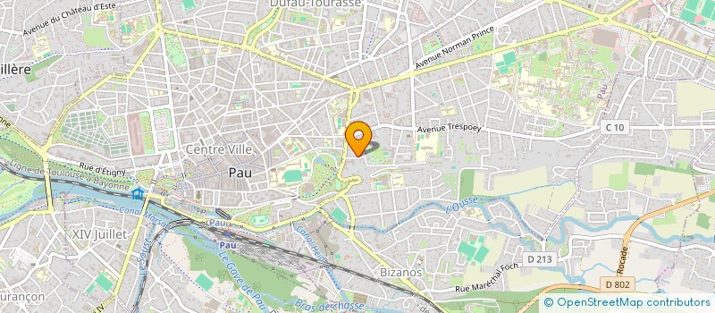 localisation de l'entreprise MONSIEUR DRISS RIAHI EL IDRISSI à PAU