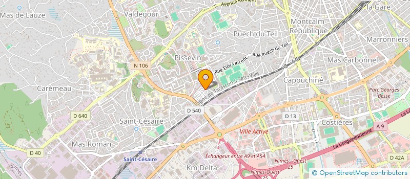 localisation de l'entreprise MONSIEUR DRISS RMIYECHE à NIMES
