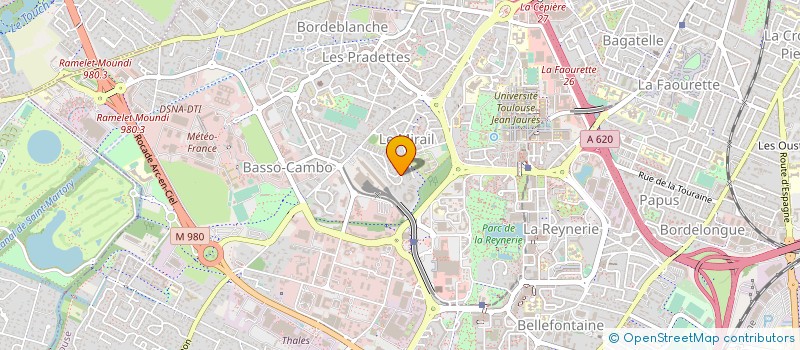 localisation de l'entreprise MONSIEUR DRISS SADKI à TOULOUSE