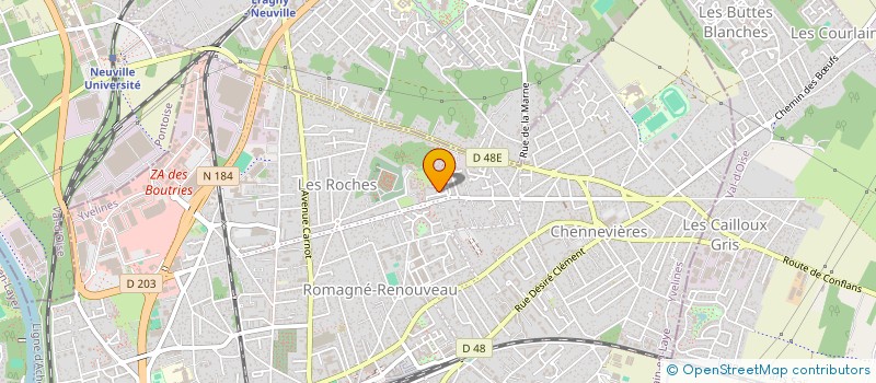 localisation de l'entreprise MONSIEUR DRISS SHIH  CONFLANS-SAINTE-HONORINE